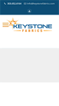 Mobile Screenshot of keystonefabrics.com